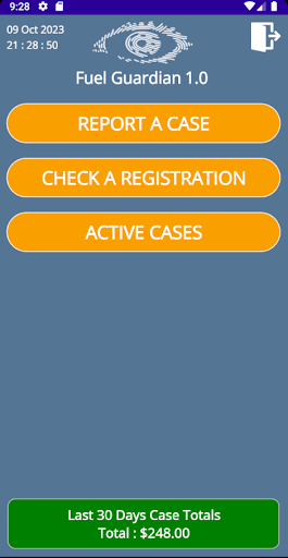 Android application Fuel Guardian screenshort
