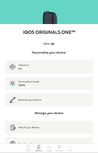 IQOS app Palestine Screen 3