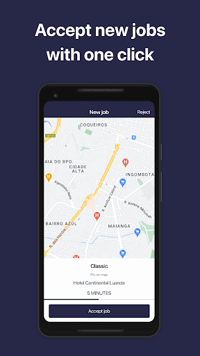 ESPAES: Driver App Screen 2