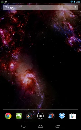 宇宙の銀河の3dライブ壁紙 無料ダウンロード Mod Apk ハック