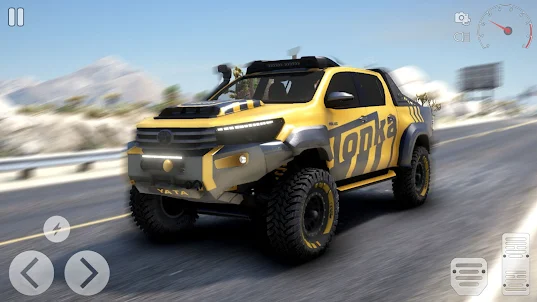 Hilux Offroad Driving Game