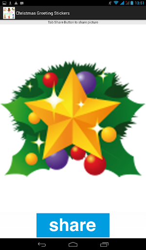 Christmas Greeting Stickers