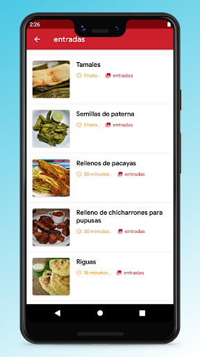 Salvadoran Recipes - Food App