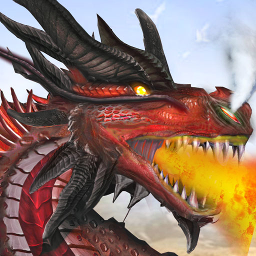 City Attack Dragon Battle Game logo