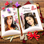 Cover Image of Download Book Dual Photo Frame  APK