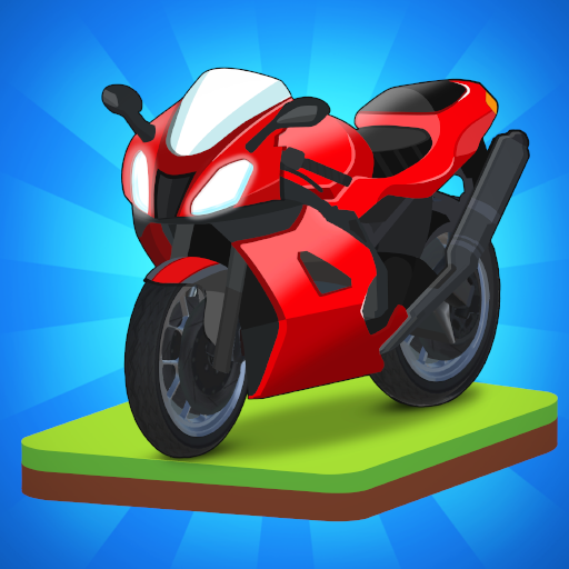 Merge Bike game Idle Tycoon 1.2.89 Icon