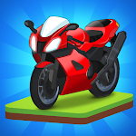 Cover Image of Download Merge Bike game Idle Tycoon  APK