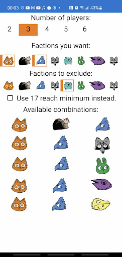 Stem Faction Picker Screen 2