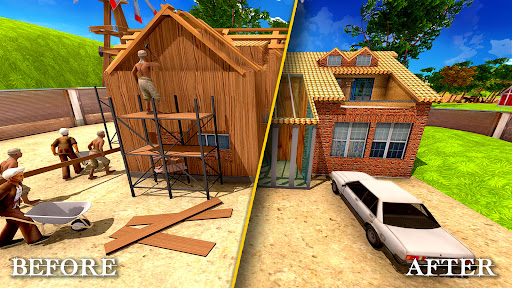 Wood House Construction Game 1.4 screenshots 4
