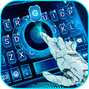 Tech Fingerprint Keyboard Theme