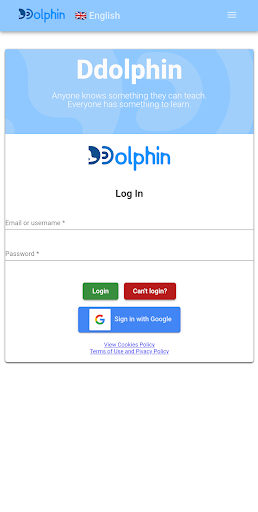 Android application Ddolphin Education screenshort