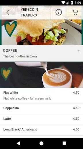 Yerecoin Traders Cafe Screen 3