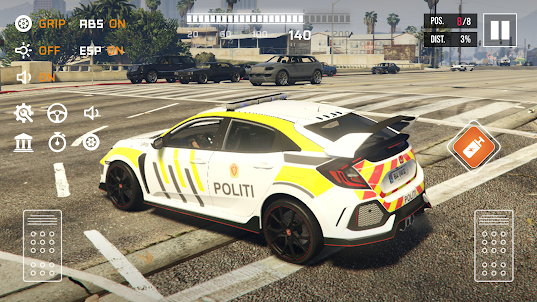 Honda Civic Police Duty Driver