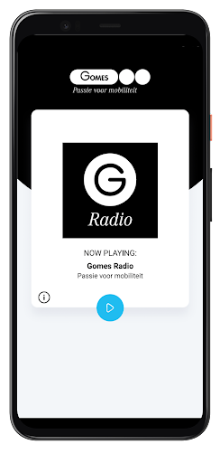 Android application Gomes Radio screenshort