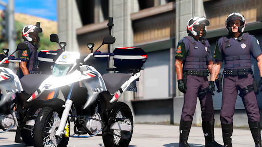 Motos de Polícia BR - Patrulha
