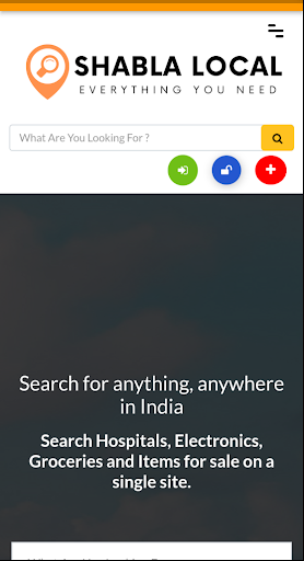 Android application Shabla Local screenshort