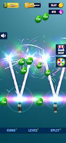 Screenshot 5 Laser Split: Ball Blaster Game android
