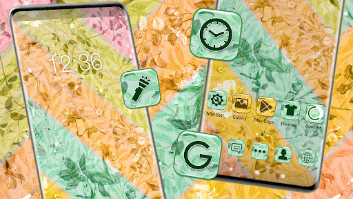 Floral Painting Theme Screen 2