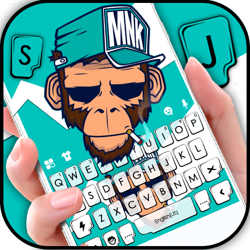 Cool Monkey Keyboard Theme logo
