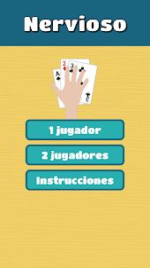 Nervioso Juego de cartas