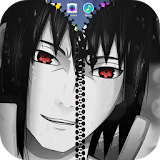 sasuke Zipper Lock Screen icon
