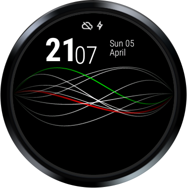 Android application String Theory WatchFace screenshort