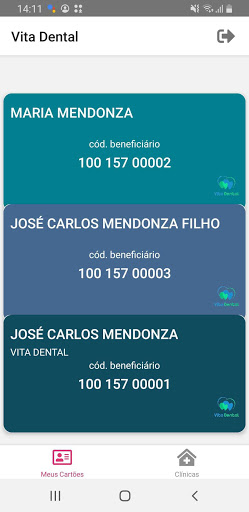Android application Vita Dental screenshort