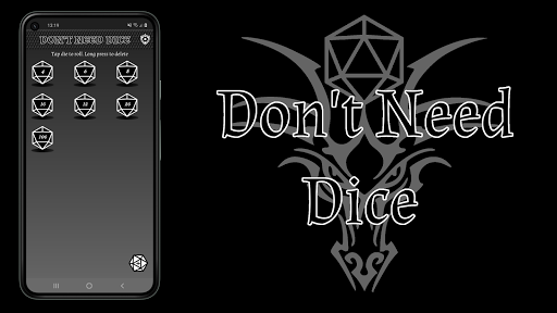 Android application Don't Need Dice screenshort