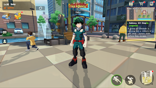 Play My Hero Academia: The Strongest Hero Anime RPG Online for