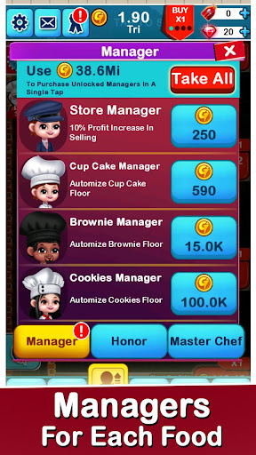 Idle Food Factory Game