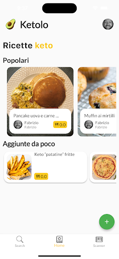 Android application Ketolo screenshort