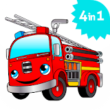 Fire Truck games for kids lite icon