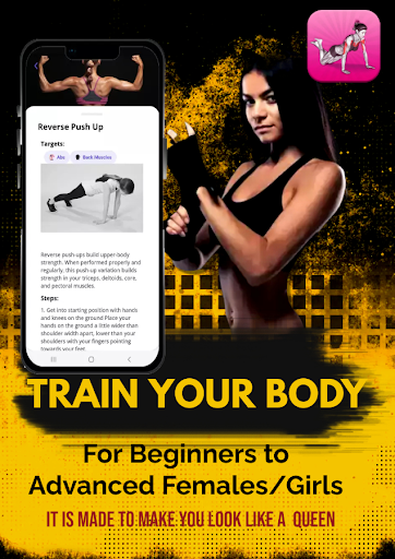 AlphaQueen Pushup Home Trainer Screen 2
