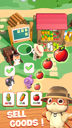 Meowaii Farm - Cute Cat Gameのおすすめ画像5