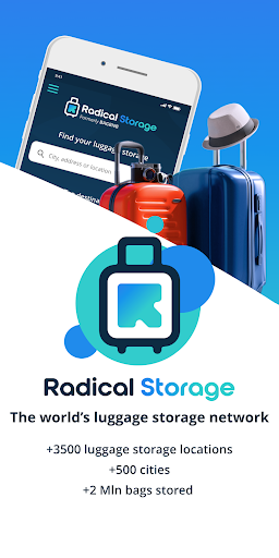 Android application RADICAL - LUGGAGE STORAGE screenshort