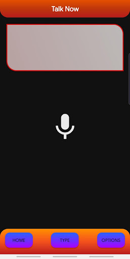 Talk Now - Text to speech Screen 2