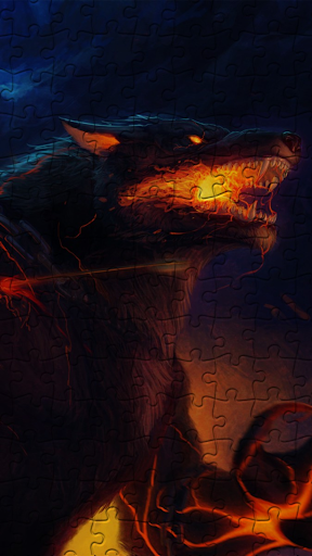Fenrir Wolf Puzzles Screen 3