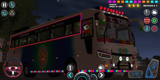 قيادة حافلة لعبة 3D حاليا