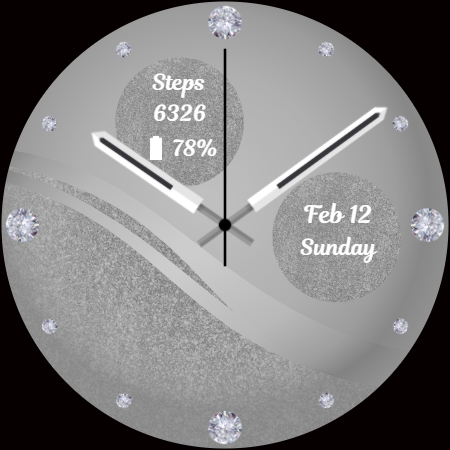 Diamond Wear OS screenshot 26