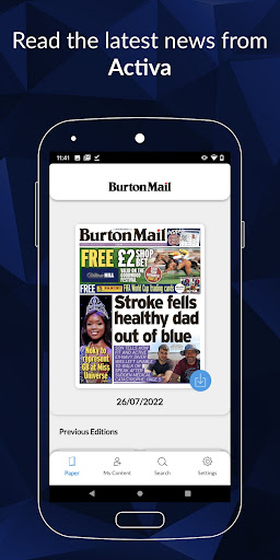 Android application Activa Digital screenshort