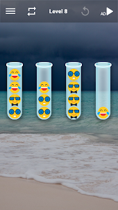 Emoji Ball Sort Puzzle
