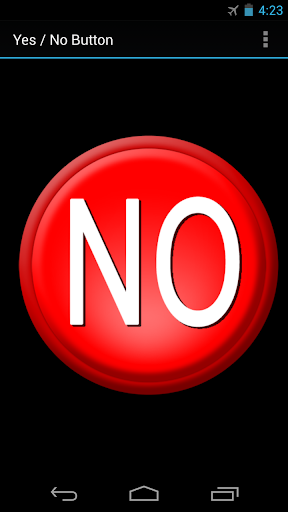 Yes / No Button Screen 2