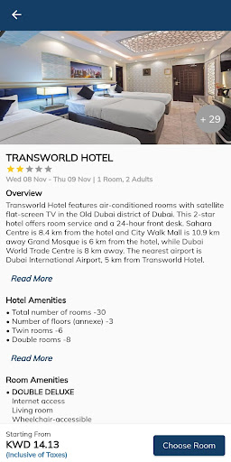 RSV Hotels Screen 3