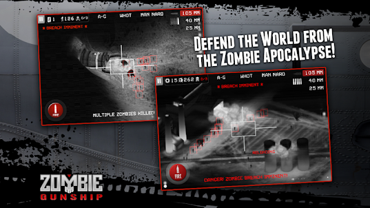 Zombie Gunship: Kill Zombies Dead Survival Shooter