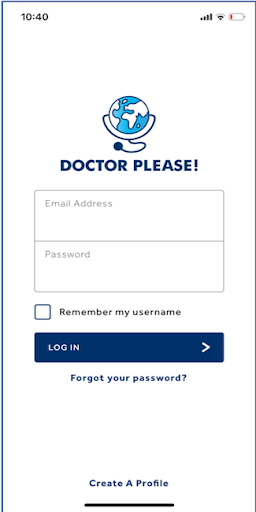 Android application Doctor Please! screenshort