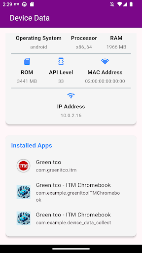 App preview