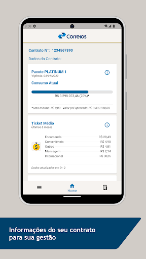 Correios Empresas Screenshot 2 - AppWisp.com