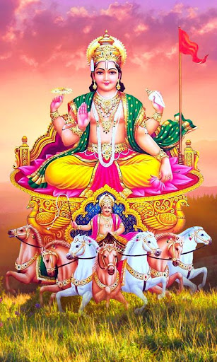 Lord Surya Dev Live Wallpaper Screen 2