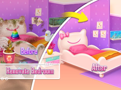 #1. Home Clean - Design Girl Games (Android) By: GameiAvo