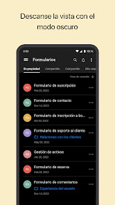 Screenshot 7 Formulario Móvil - Zoho Forms android